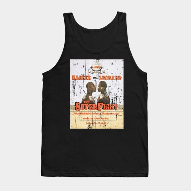 The Super Fight World Middleweight Tank Top by The Fan-Tastic Podcast